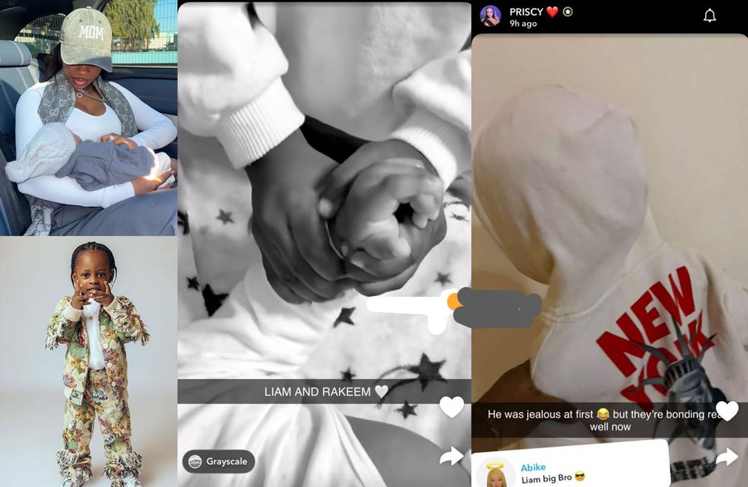 “He Was Jealous at First, But They’re Bonding Now” — Priscilla Ojo Opens Up on Mohbad’s Son, Liam’s Sweet Reaction to Her Baby Rakeem