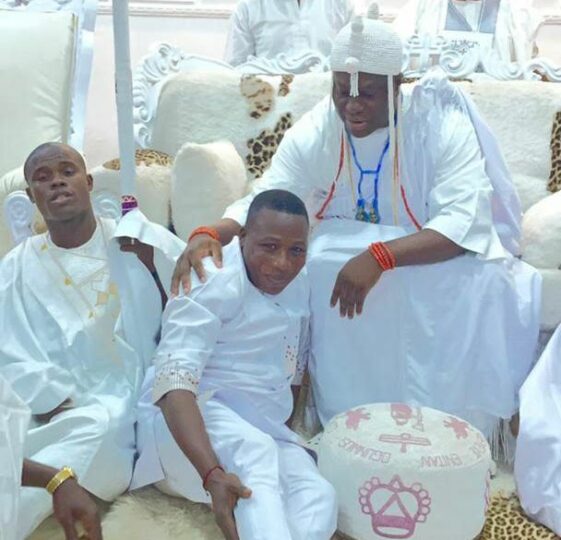 Sunday Igboho Sparks Debate Over Yoruba Crown During Visit to Ooni of Ife