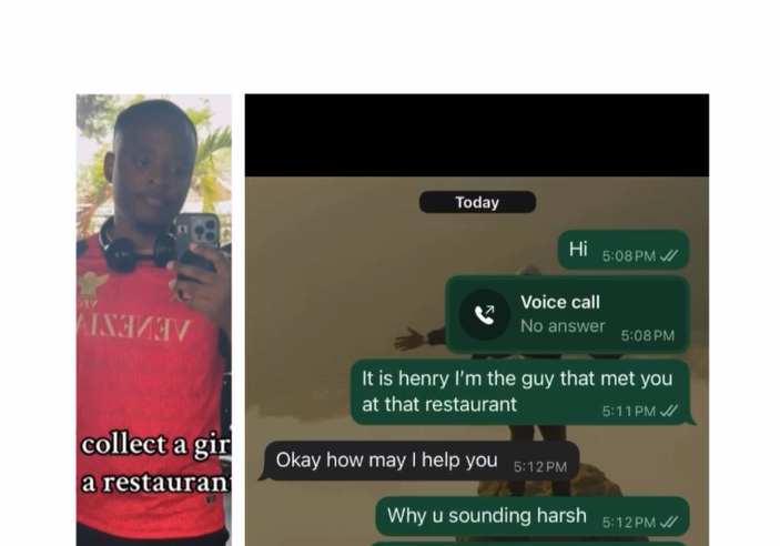 When Getting a Number Turns into a Lecture: Businessman Shares Hilarious Encounter with Restaurant 'Baddie'