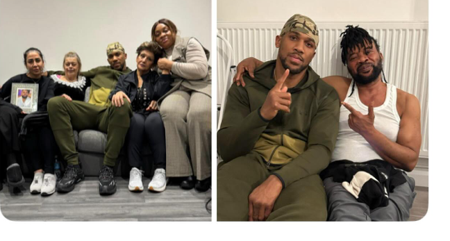 Anthony Joshua Stands With Grieving Families as Funeral Prayers Hold at Regent’s Park Mosque