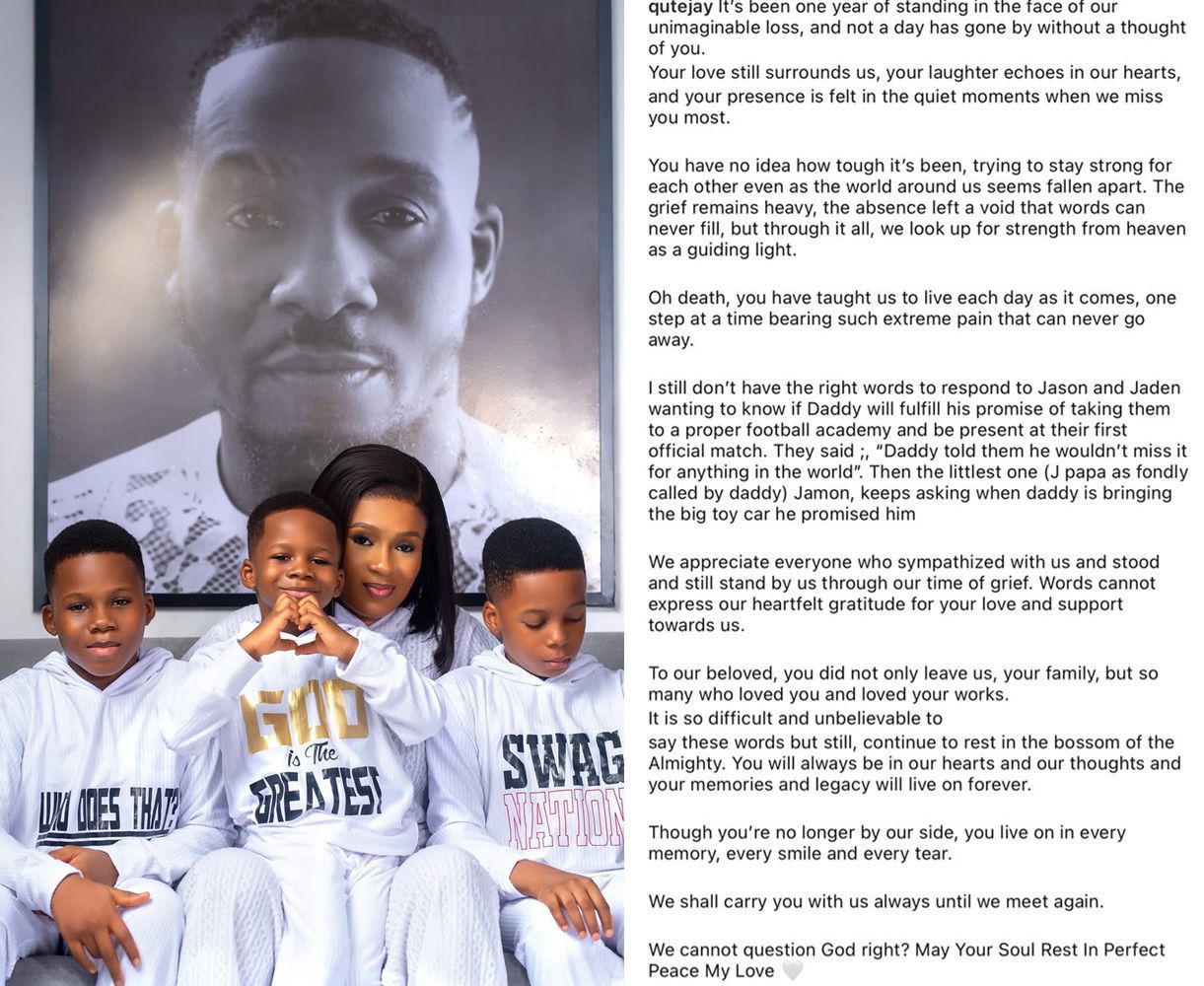 busterblog - "You Have No Idea How Tough It Has Been" — Junior Pope’s Wife, Jennifer, Marks One Year of Heartache and Strength with Touching Tribute