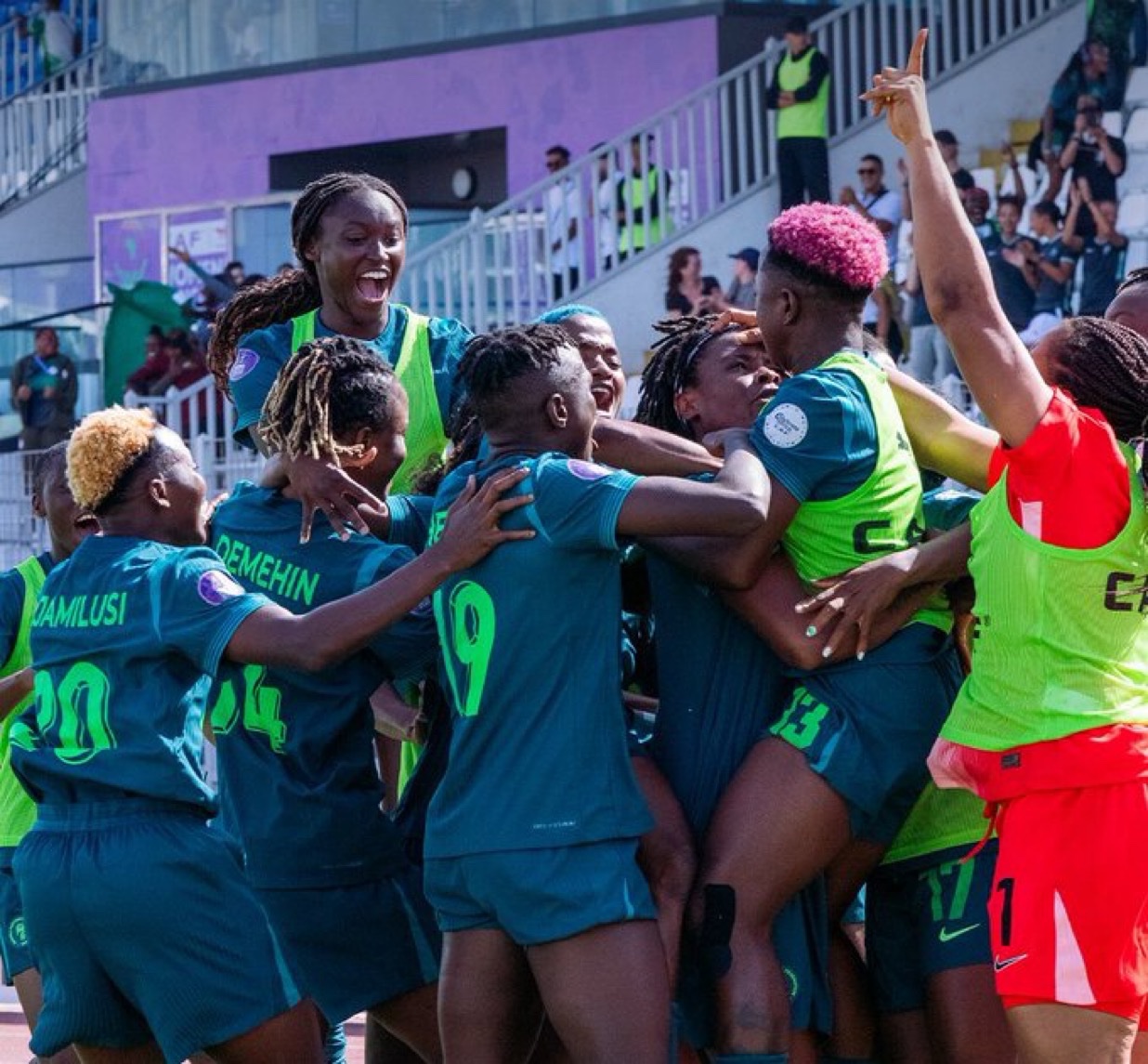 BREAKING: Super Falcons Set for Showdown with Morocco in Rabat Today as WAFCON Title Chase Heats Up