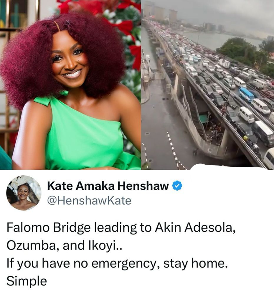 busterblog - "If You Have No Emergency, Stay Home" – Actress Kate Henshaw Warns Amid Heavy Lagos Traffic