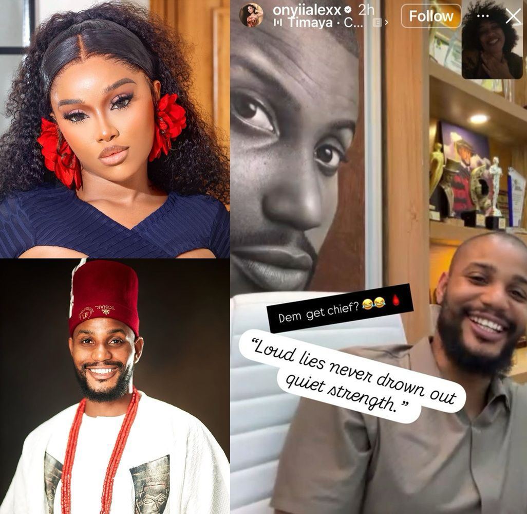 busterblog - Onyii Alex Sparks Buzz with Video Call Screenshot Featuring Alex Ekubo Amid Ongoing Concerns