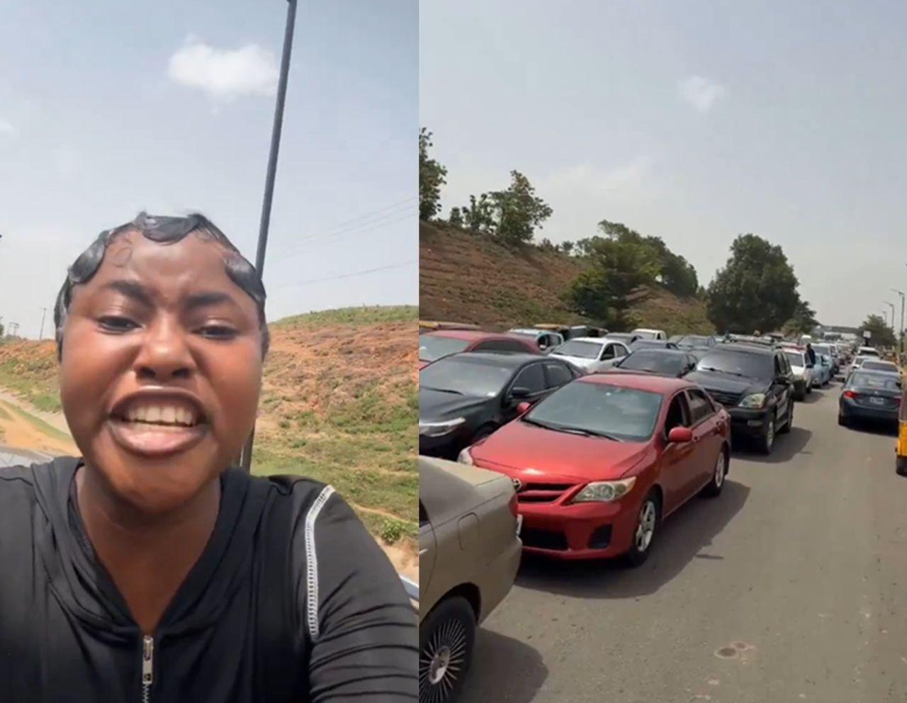 “They Messed with the Wrong Person” — Jojooflele Reacts as #FreeVDM Protest Shuts Down Abuja in Traffic Chaos
