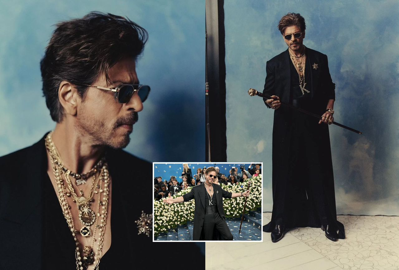 Shah Rukh Khan Becomes First Indian Male Actor to Grace the Met Gala Stage in Historic Fashion Moment