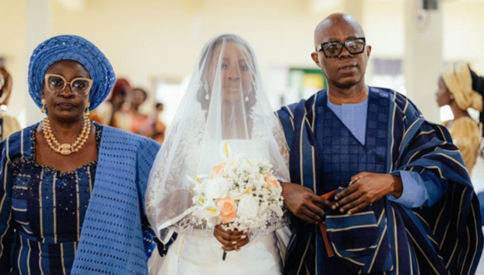 Breaking Tradition: Bride's Parents Walk Her Down the Aisle Together