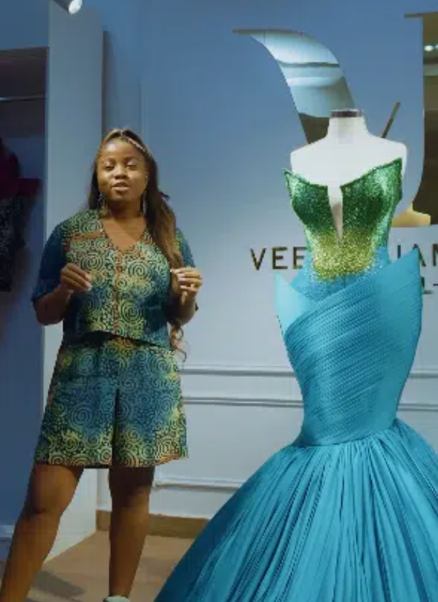 Veekee James Calls Out Senegalese Designer for Design Theft: A Heated Clash in the Fashion World