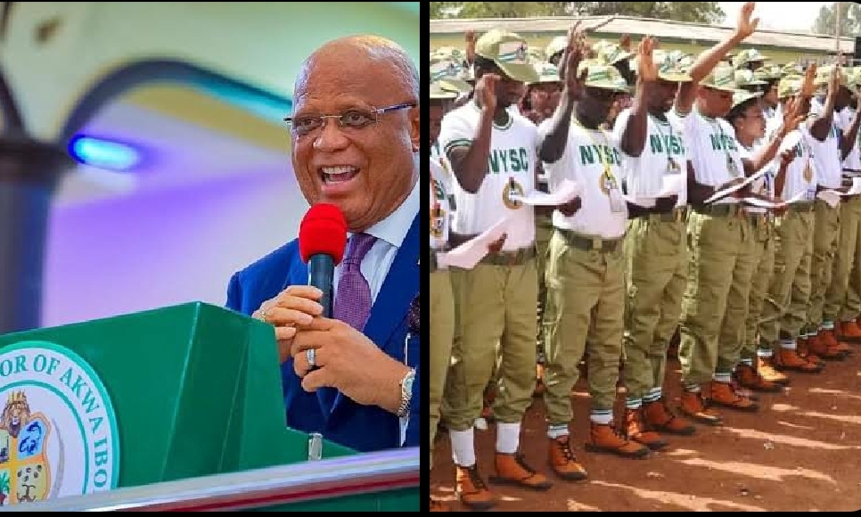 busterblog - Umo Eno Approves ₦20,000 Monthly Allowance for Akwa Ibom NYSC Members Nationwide