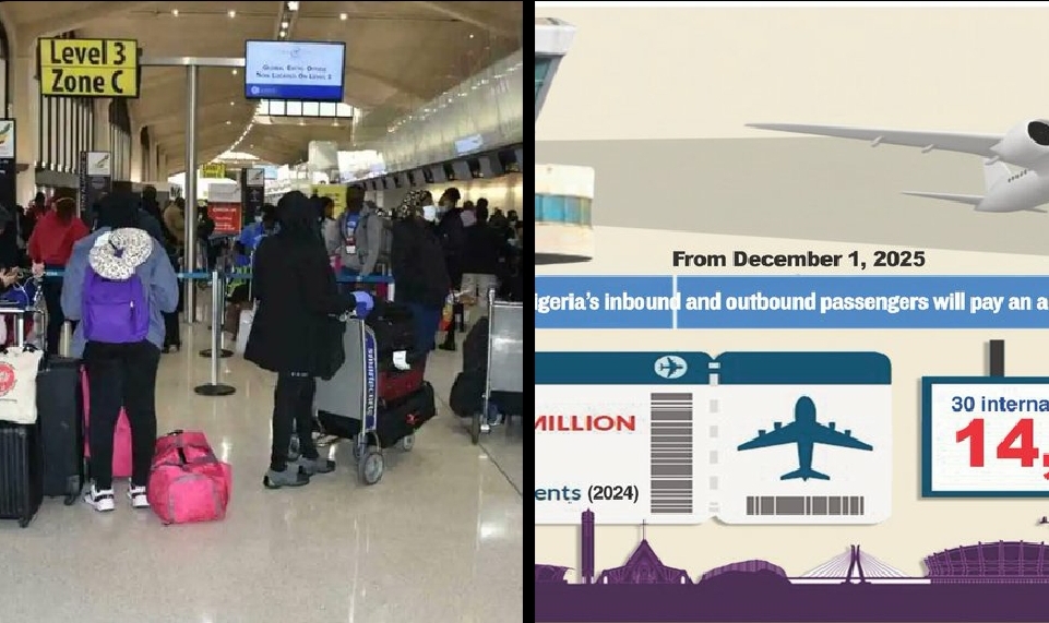 NCAA introduces new $11.50 security levy for international air passengers starting December 1