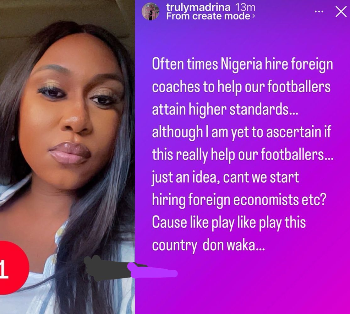 busterblog - Singer Cynthia Morgan Proposes Unconventional Solution to Nigeria’s Economic Woes