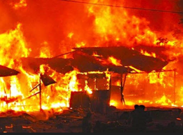 Panic in Abule Egba as Foam Dumpsite Sparks Fire Near Katangowa Pipeline, No Lives Lost