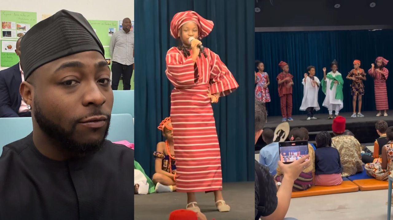 busterblog - Davido Makes Heartwarming Appearance at Daughter Imade’s School Event Following Emotional Reunion
