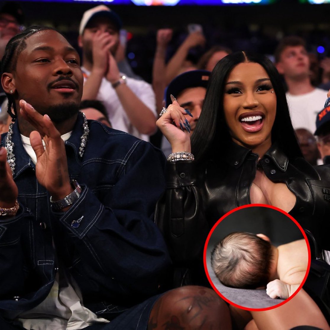Cardi B Welcomes Fourth Child With Stefon Diggs in Viral Courtside Reveal