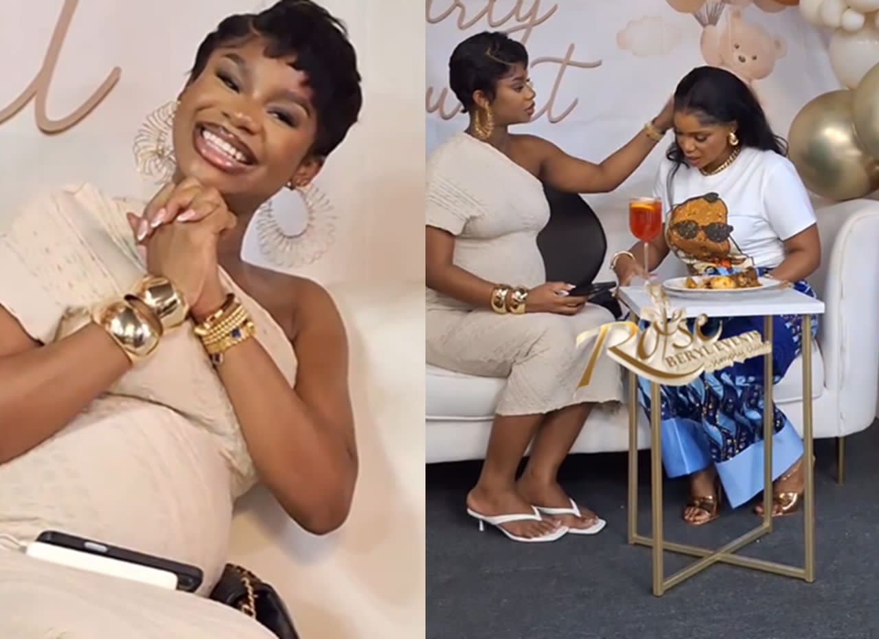 busterblog - Joy in the Air as Priscilla Ojo-Mkambala Gets a Heartwarming Baby Shower Surprise in Canada