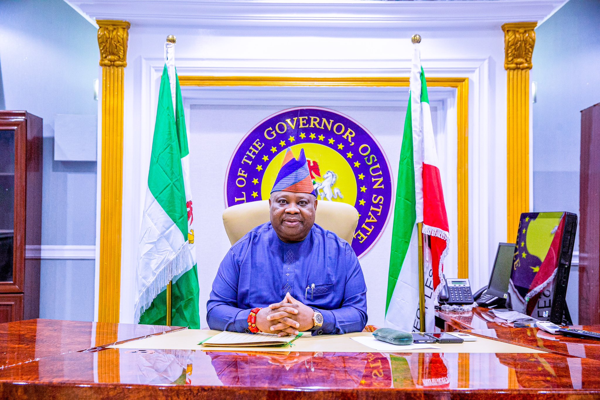“I Remain in PDP” — Governor Adeleke Shuts Down Defection Rumours