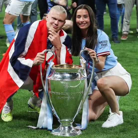 Erling Haaland caught off guard as girlfriend Isabel reveals her first crush was his friend in viral vlog moment