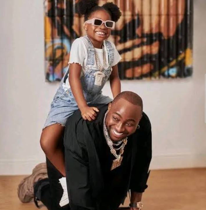 busterblog - Davido Spoils Daughter Imade with $8,000 Dior Bag on Sushi Date: Fans React to Daddy Goals Moment
