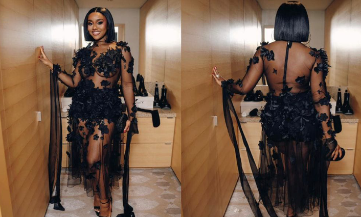 “I Will Wear It Again”: Chioma Adeleke Fires Back at Fashion Critic After Grammy Outfit Comment