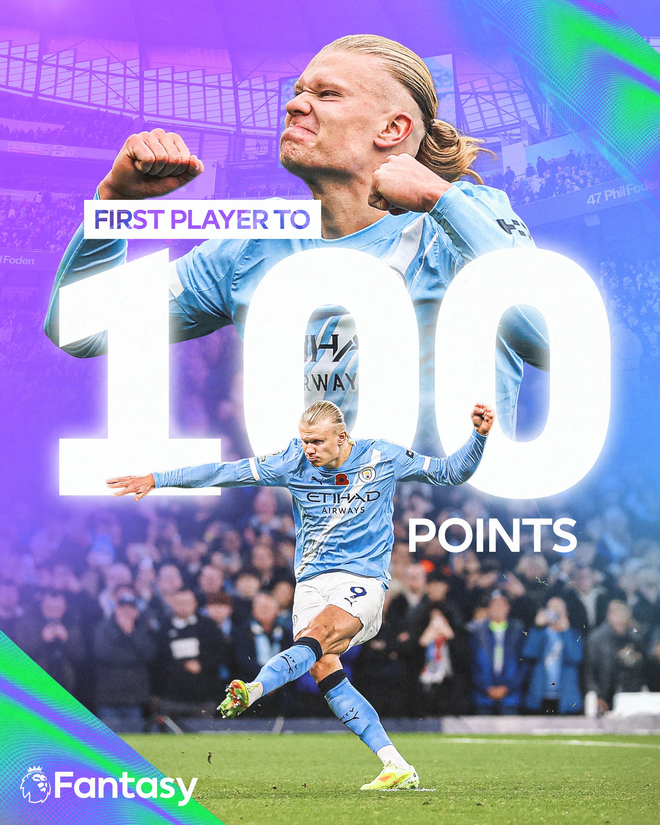 Erling Haaland Hits Triple Figures — The FPL Machine in Full Flight