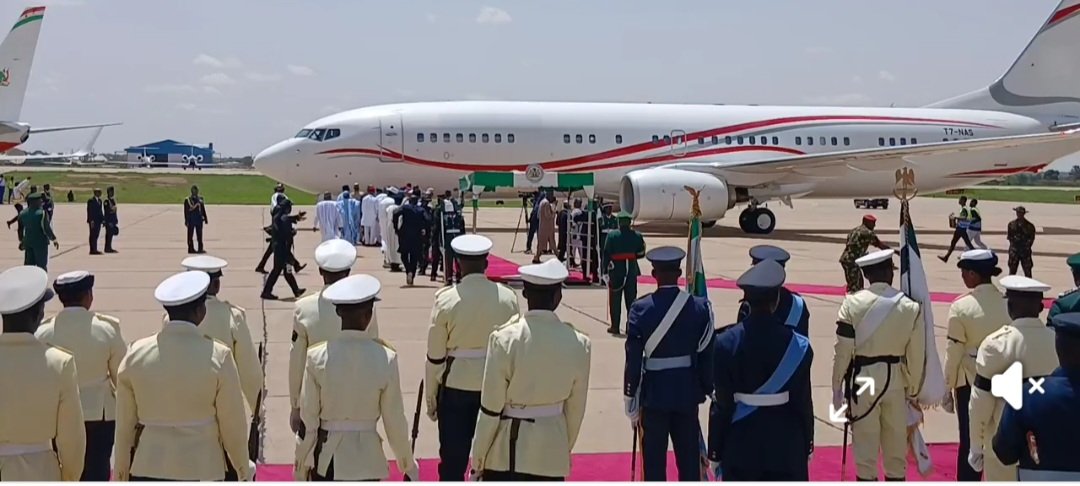 busterblog - BREAKING: President Tinubu Arrives Katsina for Buhari’s Burial Ceremony