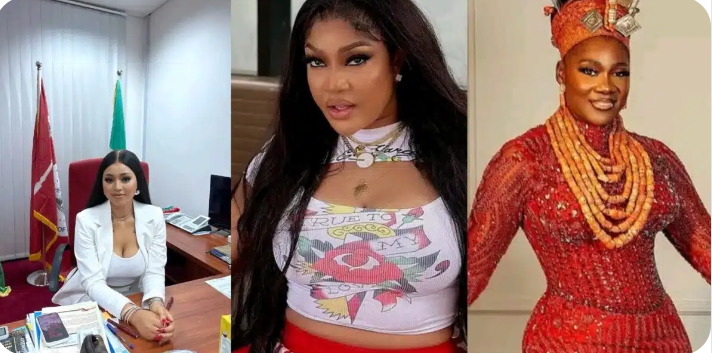 busterblog - “You Dey Mad!” — Regina Daniels Slams Angela Okorie Over Mercy Johnson’s Illness Allegation