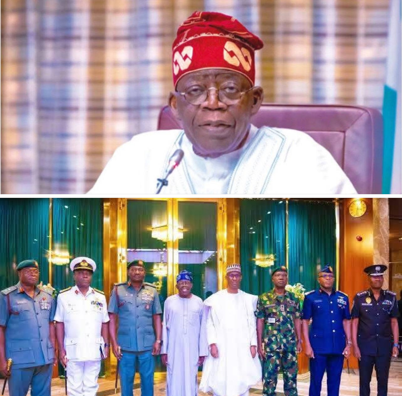 Tinubu sacks service chiefs in major military reshuffle, appoints Olufemi Oluyede as new Chief of Defence Staff