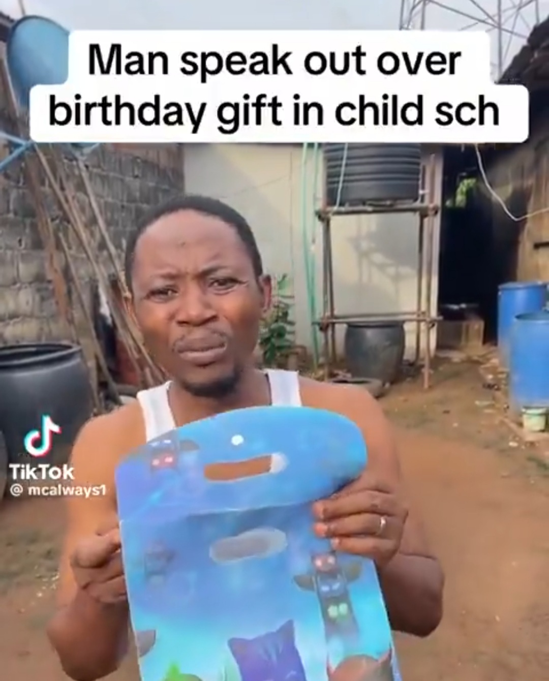 busterblog - Birthday Gift Drama: Nigerian Dad’s Viral Rant Sparks Debate on School Party Pressure!
