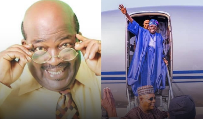 From Comedy Screens to State Ceremonies: Papa Ajasco’s Surprise Appearance Steals Spotlight at Tinubu’s Return