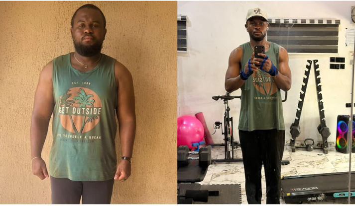 “He Grew Taller or Na My Eye?” – Nigerians React to Surprising Transformation as Weight-Loss Sparks Debate on Social Media