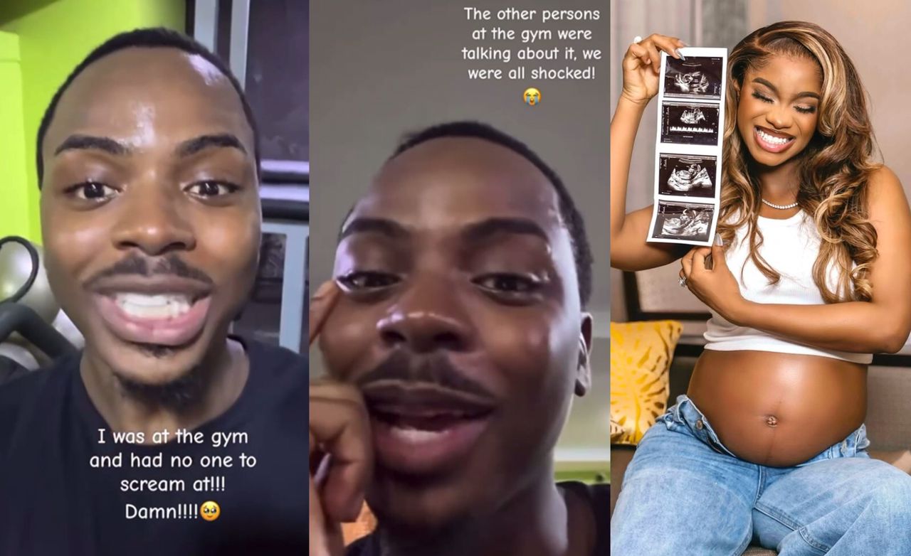 busterblog - “Wait, What?!” – Enioluwa Reacts in Shock to Priscilla Ojo’s Pregnancy Announcement