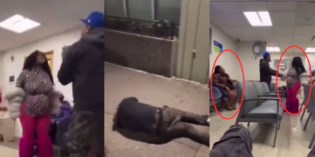 busterblog - Pregnant Woman Catches Baby Daddy at Clinic with Another Pregnant Lady