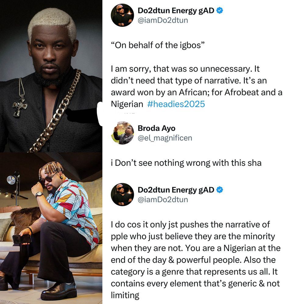 busterblog - OAP Dotun Criticizes Whitemoney Over Flavour’s Award Acceptance Speech: "That Was So Unnecessary"