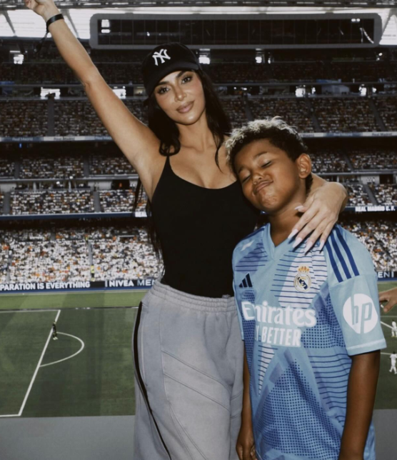 “SAINT LEAVE YO MAMA PHONE!”: Kim Kardashian’s 9-Year-Old Son Seemingly Hacks Her Instagram and Sends Fans into a Frenzy