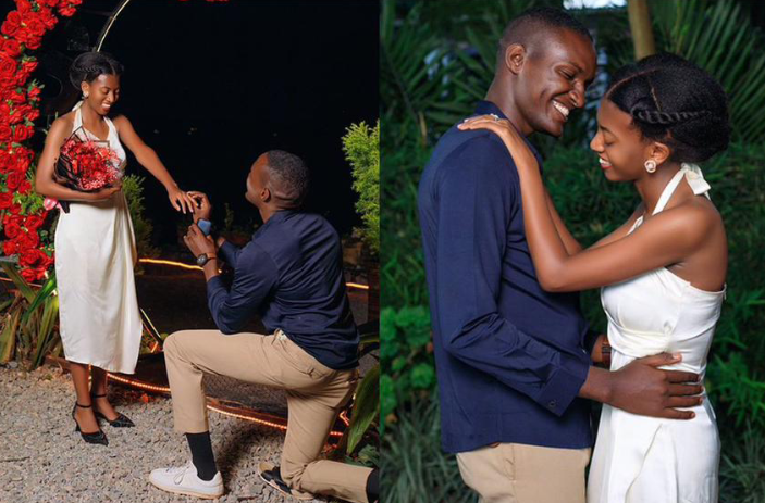 “She Said Yes — But the Internet Said Something Else Entirely: Proposal Photo Sparks Hilarious Debate