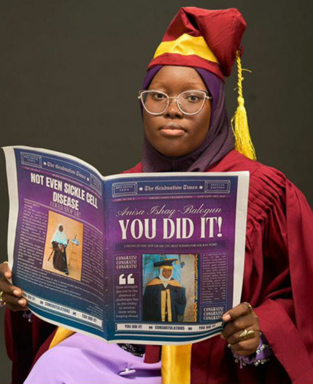 Dreams Cut Short: Young UNILAG First-Class Graduate With Sickle Cell Dies Just One Year After Academic Triumph