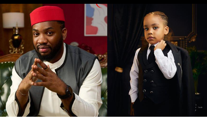 busterblog - “My Greatest Role Yet”: Ibrahim Suleiman Marks 5 Years of Fatherhood as Son Keon Turns Five