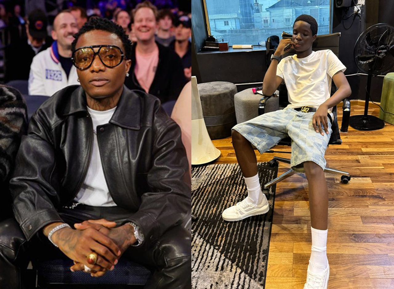 “That’s My Boy!” — Wizkid Proudly Reacts to His Son Boluwatife’s Debut EP ‘Champz’, Fans Can’t Stop Talking