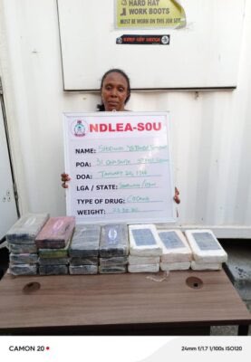 busterblog - Hidden in Plain Sight: How NDLEA Tracked a Lagos Mother Who Stashed ₦5bn Cocaine in Her Children’s Room