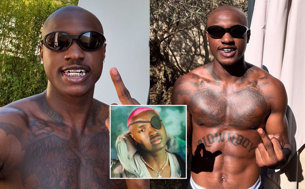 Ruger's Bold Reinvention: Singer Ditches Pink Hair for Bald Look and Flaunts New Tattoos