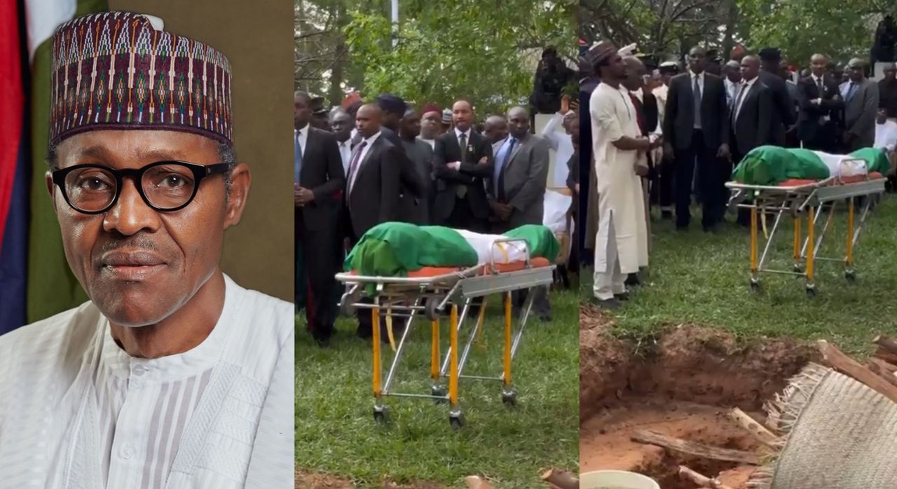 busterblog - Final Journey to Daura: Former President Muhammadu Buhari Laid to Rest Amid Tears, Tributes, and Tight Security