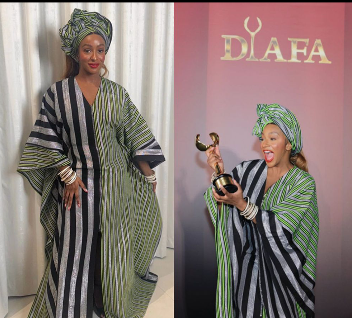 “This One Is for Home”: DJ Cuppy Lifts DIAFA Award in Dubai and Dedicates Historic Win to Nigeria